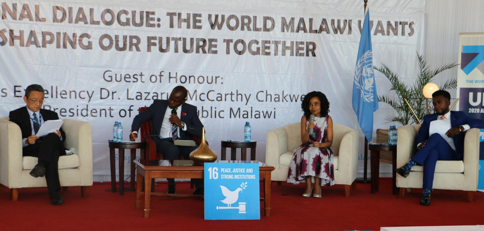 Panel for dialogue session on Justice and Human Rights