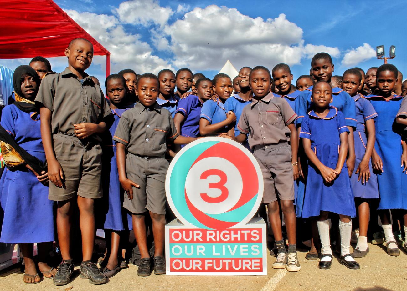 Our Rights, Our Lives, Our Future (O3) programme aims to support students like these in Malawi