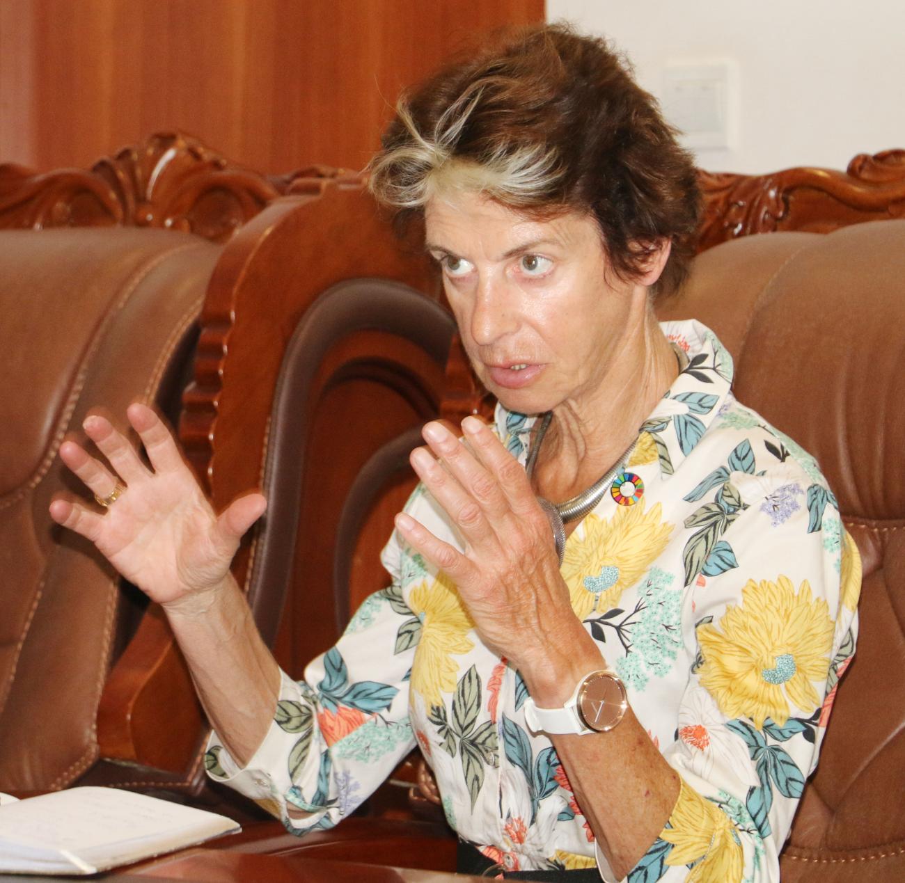 Scaling Up Nutrition (SUN) Coordinator and United Nations Assistant Secretary-General Gerda Verburg