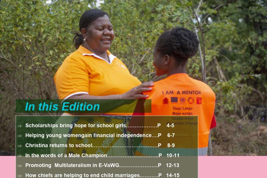 Spotlight Initiative Newsletter for Malawi - May 2022 | United Nations