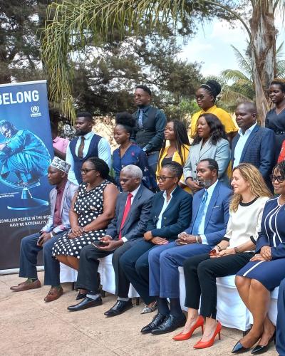 UNHCR Staff and Government officials during the stateless and risk of statelessness in Malawi report validation. Photo by UNHCR Kenyi Lukajo