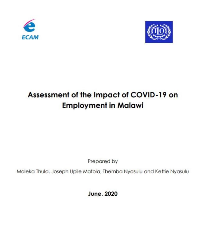 Assessment of the Impat of Covid-19 on the Labour Market in Malawi_ECAM Final Report