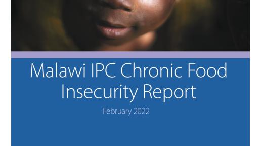 Malawi IPC Chronic Food  Insecurity Report 